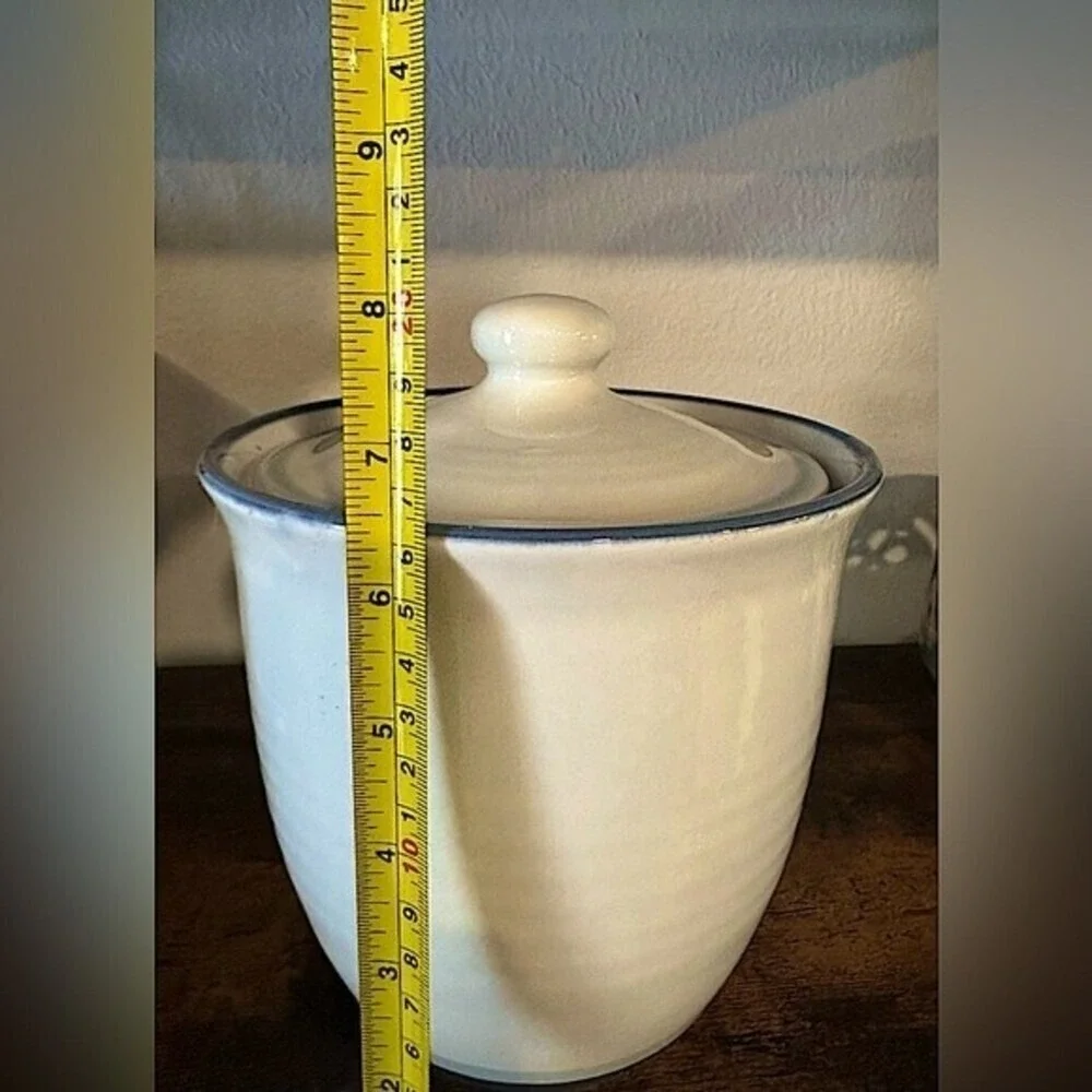 Pfaltzgraff Canister Storage Jar Lid‎ Rustic Farmhouse Kitchen Decor